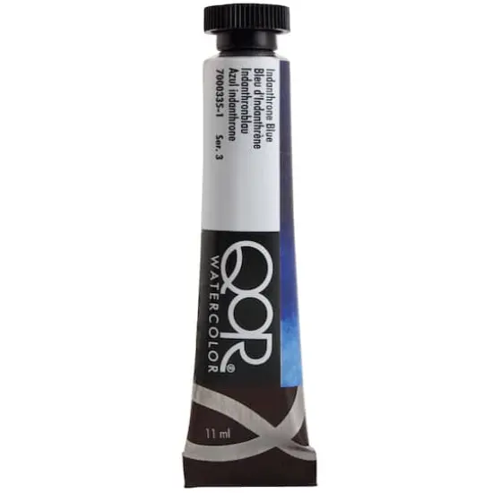 QoR&trade; Watercolor Tube, 11mL Indanthrone Blue {1}