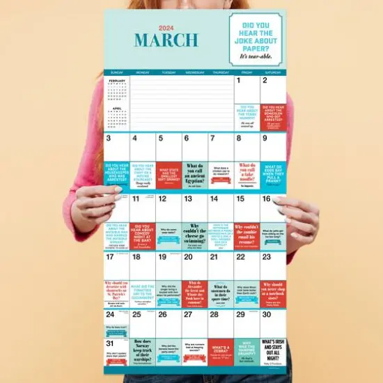TF Publishing 2024 Dad Jokes Wall Calendar {6}