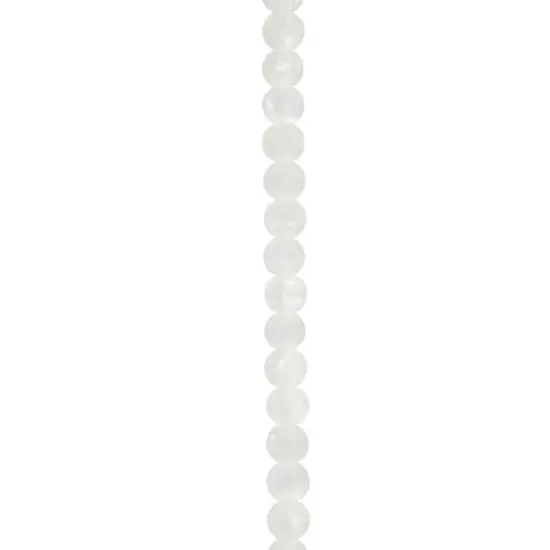 White Cracked Quartz Round Beads by Bead Landing&trade; {1}