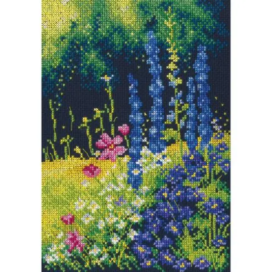 RTO Delphinium And Cosmos Cross Stitch Kit {1}