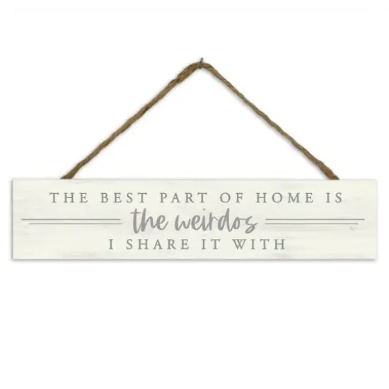 17" Best Part of Home Outdoor/Indoor Hanging Sign {1}