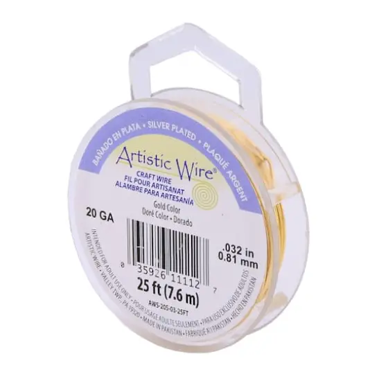Artistic Wire&reg; 20 Gauge Gold Colored Copper Wire {1}