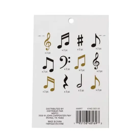 Music Notes Stickers by Recollections&trade; {6}