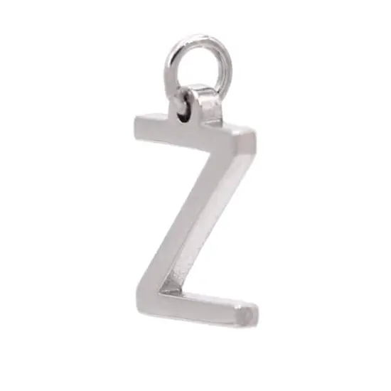 Sterling Silver Alphabet Charm by Bead Landing&trade; Z {4}