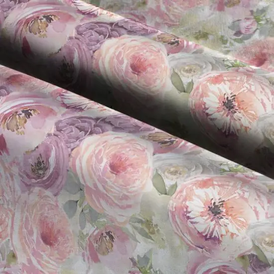 Suzanne Nicoll Peony Packed Floral Cotton Fabric {4}
