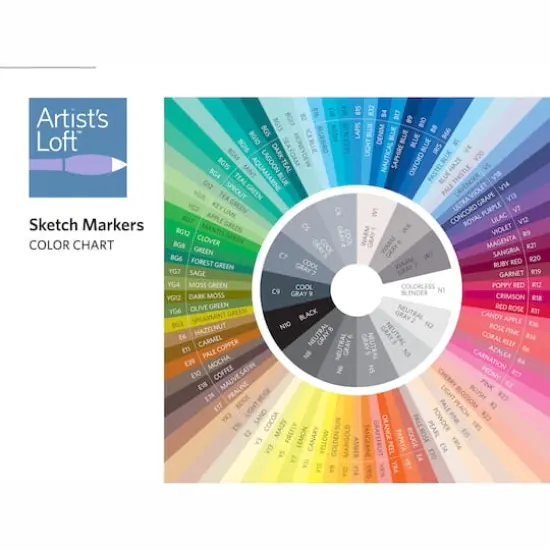 Gray Sketch Markers by Artist's Loft&trade; {6}