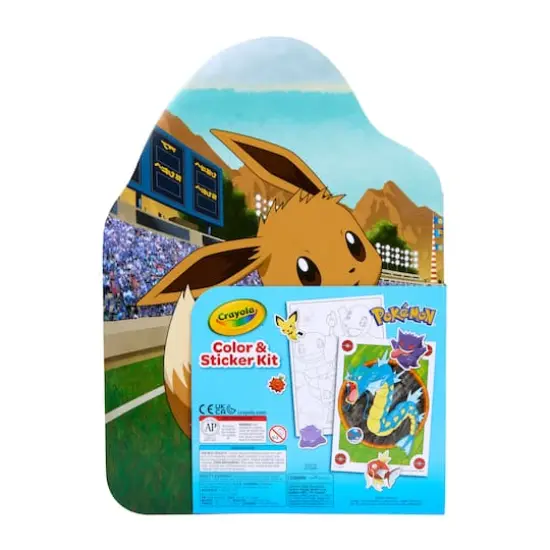 Crayola&reg; Pok&eacute;mon Color & Sticker Kit {5}