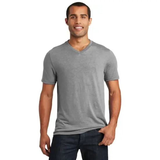 District&reg; Perfect Tri&reg; V-Neck T-Shirt Grey Frost {4}