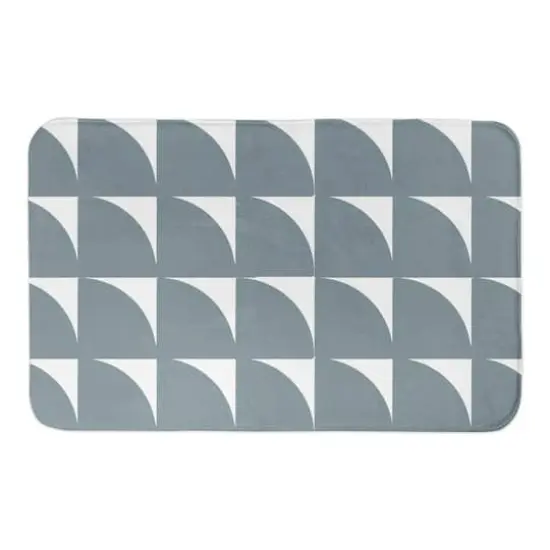 Quarter Circle 34" x 21" Bath Mat {1}