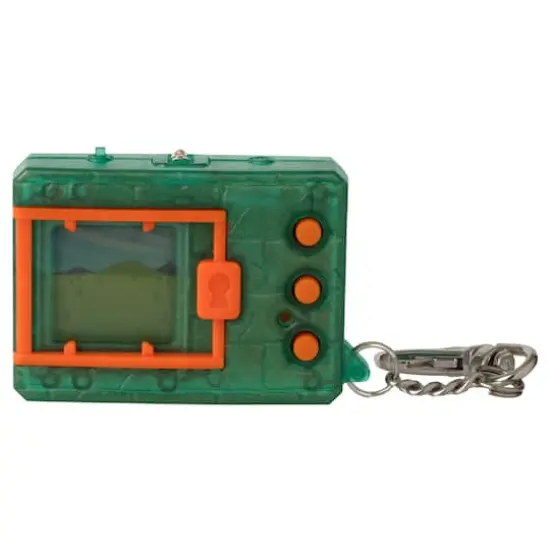 Bandai Translucent Green Original Digimon Digivice Virtual Pet {4}