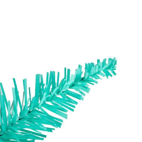 24" Unlit Aqua Fir Artificial Christmas Wreath {4}