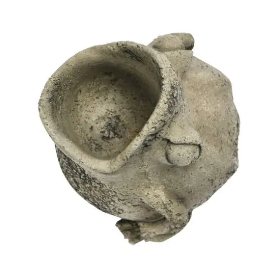 Hello Honey&reg; 9" Cement Frog Planter {3}