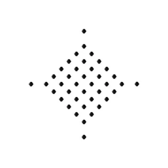 John Bead Preciosa 4mm Czech Crystal Rondelle Beads, 40ct. Jet {4}