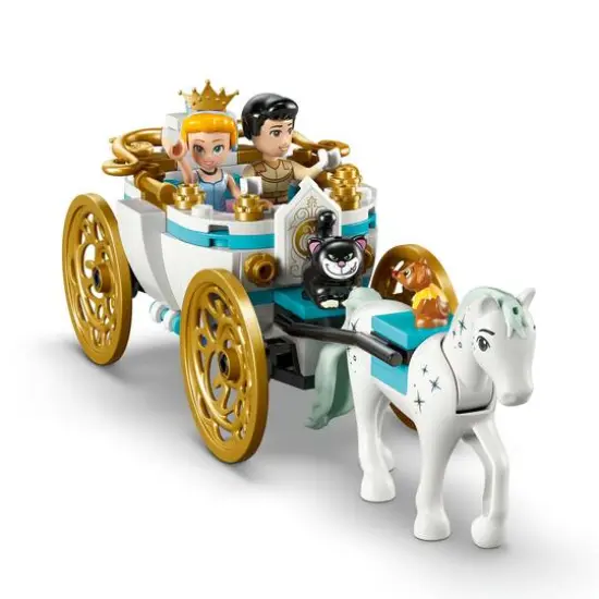 LEGO&reg; Disney Princess Cinderella&rsquo;s Castle & Horse Carriage Building Set 43275 {8}