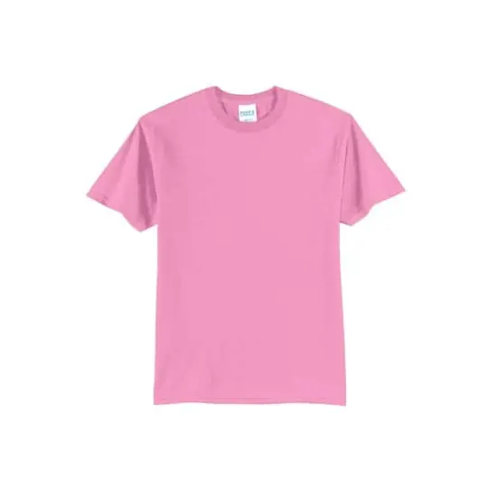 Port & Company&reg; Brights Core Blend T-Shirt Candy Pink {1}