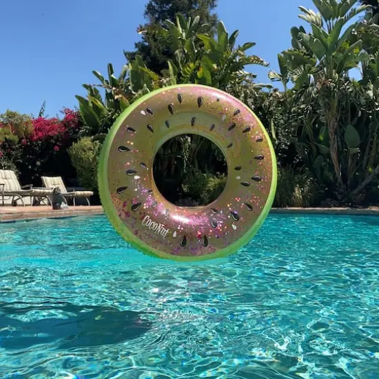 Salus CocoNut 42" Juicy Watermelon Glitter Pool Float {3}