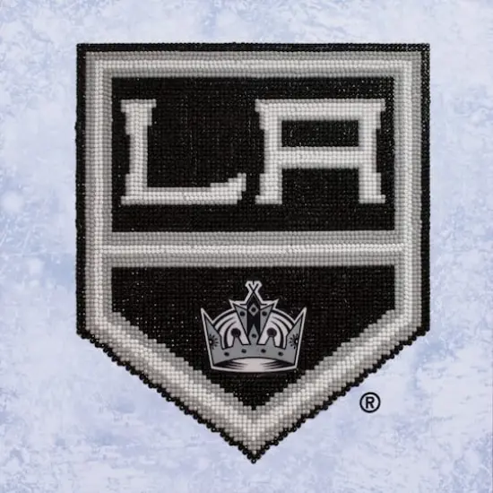 Camelot&reg; Dots NHL Los Angeles Kings Diamond Painting Kit {1}