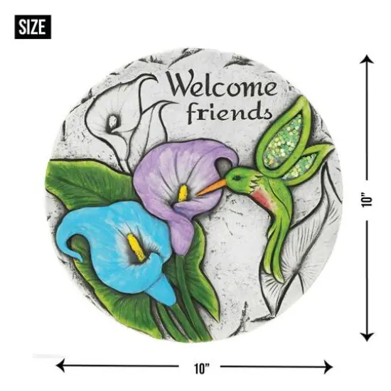 Welcome Friends Stepping Stone {5}