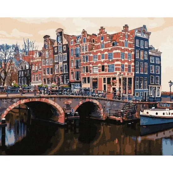 Charming Amsterdam Painting by Numbers Kit {1}