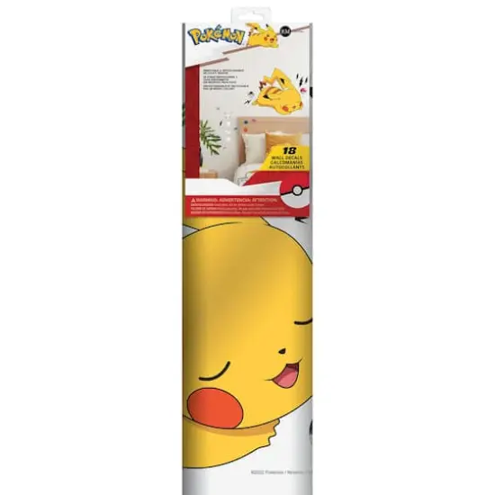 RoomMates Pok&eacute;mon Sleeping Pikachu Giant Peel & Stick Wall Decals {8}