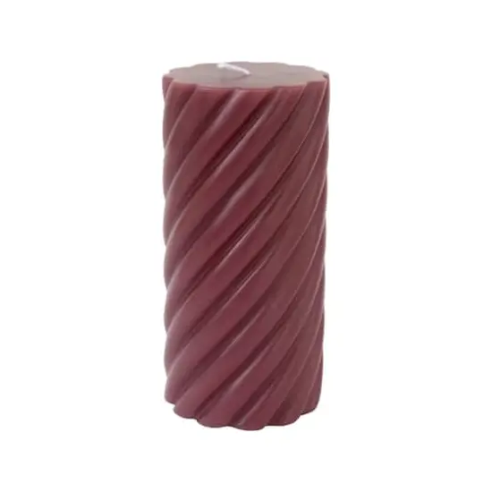 3" x 6" Twisted Scented Pillar Candle by Ashland&reg; Paradise Orchid {1}