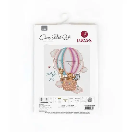 Luca-s Have A Nice Trip Counted Cross Stitch Kit {3}