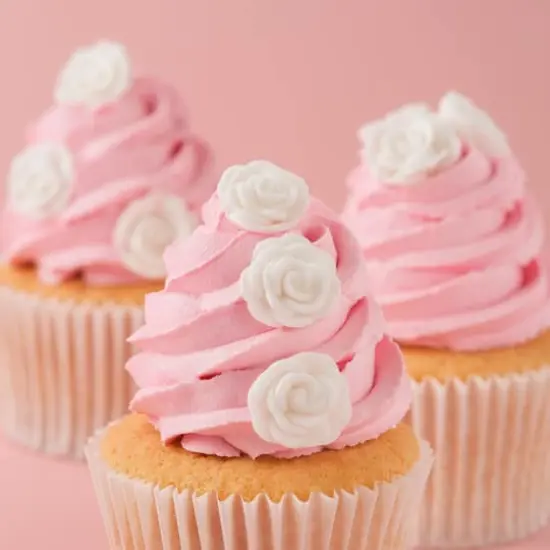 PME Cake Sweet Street&reg; Rose Icing Decorations, 12ct. White {4}