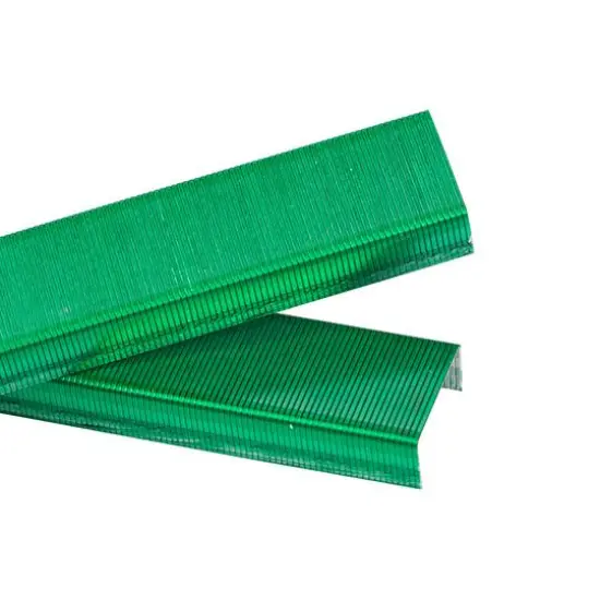 JAM Paper Standard Size Staples, 5,000ct. Green {7}