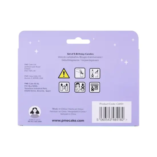 PME Party&reg; Princess Birthday Candle Set {5}