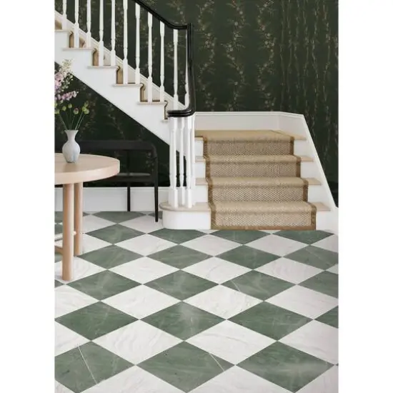 Chris Loves Julia Bonneville Peel & Stick Floor Tiles, 10ct. Jade {12}