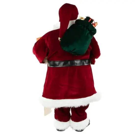 36" Santa Claus with Naughty or Nice List Christmas Figure {9}