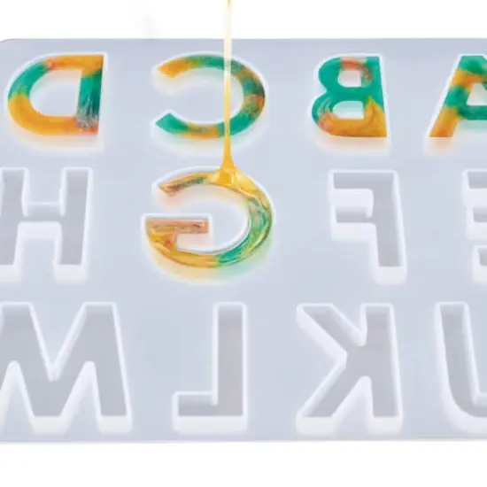 Alphabet Silicone Mold Variety Pack by Craft Smart&reg; {4}