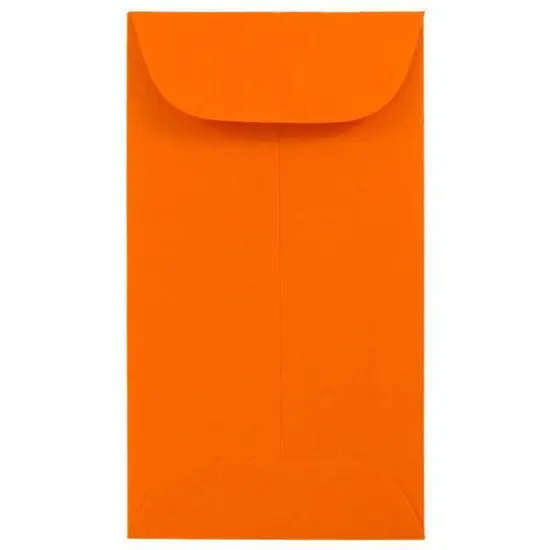 JAM Paper #5.5 Coin Colored Business Envelopes, 50ct. Red {2}