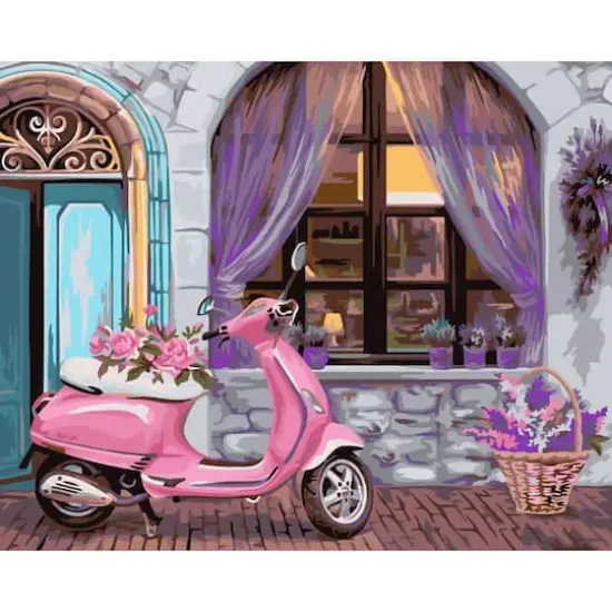 Crafting Spark French Boutique Painting by Numbers Kit {1}