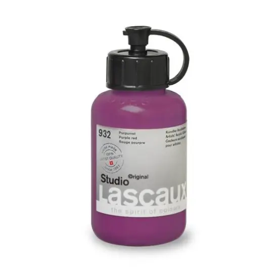 Lascaux Studio Acrylic Paint, 85mL 932 Purple Red {4}