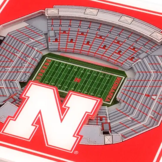 NCAA 3D StadiumView Coasters Nebraska Cornhuskers {5}
