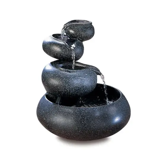 10" Tiered Bowl Tabletop Fountain {1}