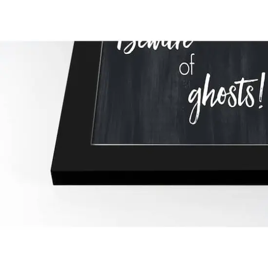 Ghosts Halloween Print in Black Frame {3}