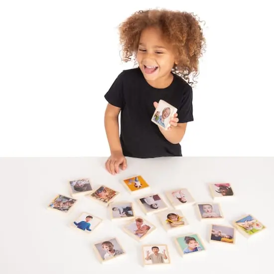 TickiT&reg; My Emotions Wooden Tiles Play Set {3}