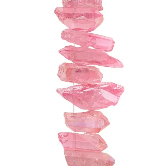 Light Pink Crystal Quartz Stick Beads by Bead Landing&trade; {1}