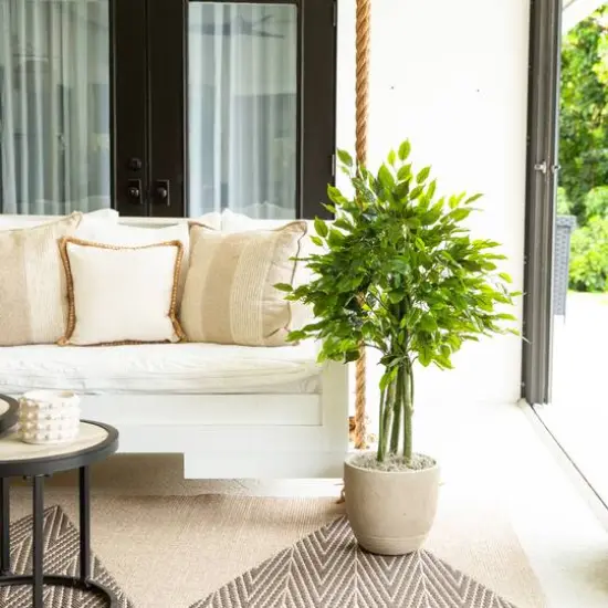 3.5ft. UV Resistant Artificial Ficus Tree (Indoor/Outdoor) {7}