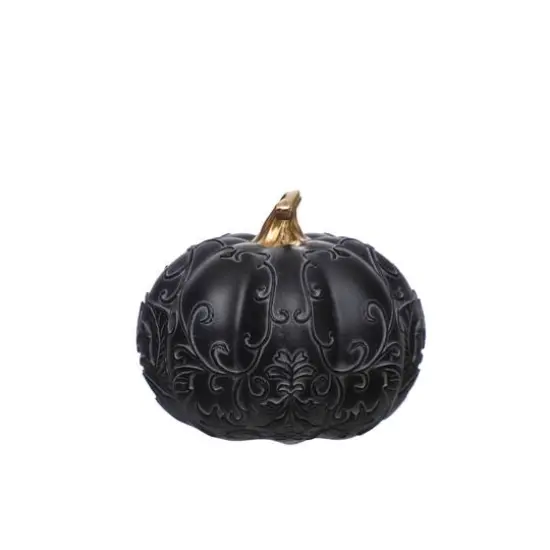 6" Black Pumpkin Tabletop D&eacute;cor by Ashland&reg; {4}