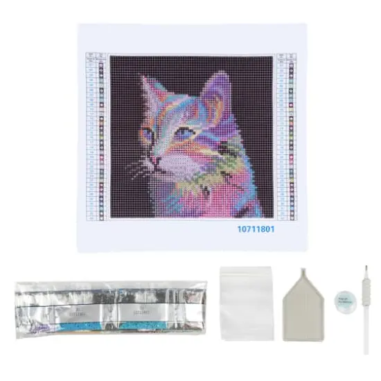 Rainbow Cat Painting Diamond Art by Make Market&reg; {3}
