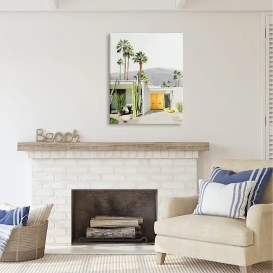 Stupell Industries Palm Springs House Photography Canvas Wall Art {3}