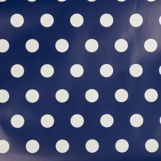 JAM Paper Polka Dot Gift Wrap Navy Blue and White {7}