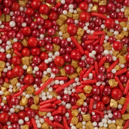 PME Cake Sweet Street&reg; 7.3oz. Sprinkle Mix Red Carpet {1}