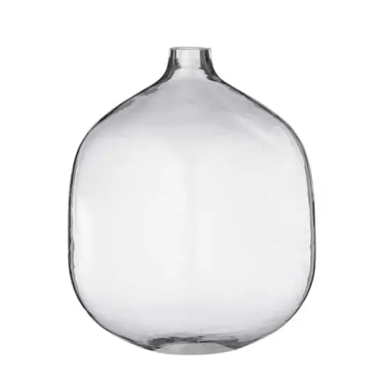 8" Stout Clear Glass Vase {1}
