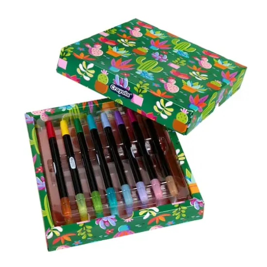 Crayola&reg; 32 Color Brush & Detail Dual Tip Markers {8}