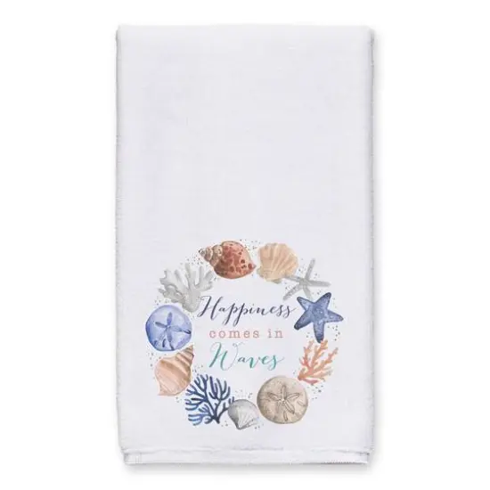 Happiness Comes in Waves Tea Towel Set {3}