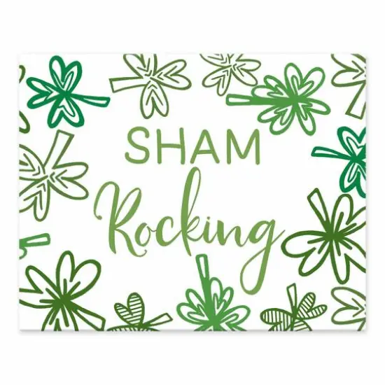 Sham Rocking 10" x 8" Tabletop Canvas {1}